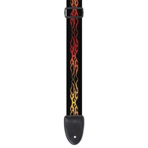 XTR Guitar Strap Flames 1